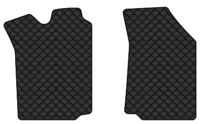 Коврики из экокожи в салон авто передние EVAtech ECO для Amulet Chery 2003-2014 1 поколение Liftback EU CR3553AV2BBB