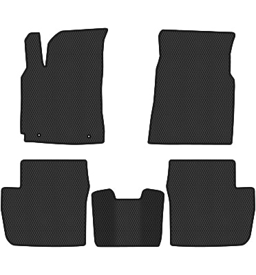 EVA коврики в салон авто EVAtech для Tiggo 3 Chery 2014-2020 1 поколение SUV EU CR42552C5LA2RBB