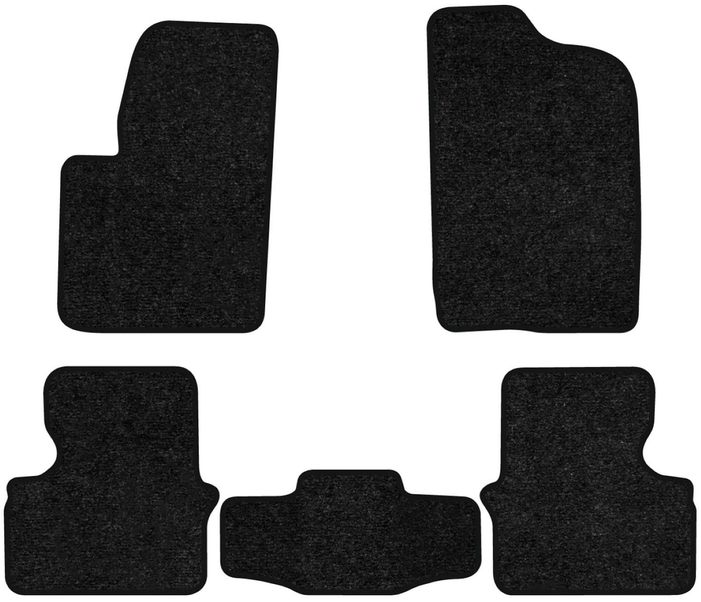 Коврики ворсовые в салон авто EVAtech Standard для Chery M11 2008-2015 1 поколение Htb EU черный кант CR42786CB5VEB