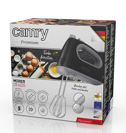 Фото - Миксер Camry CR 4220 Black