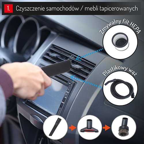 Фото - Пылесос моющий с мешком Camry CR 7045