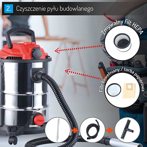 Фото - Пылесос моющий с мешком Camry CR 7045