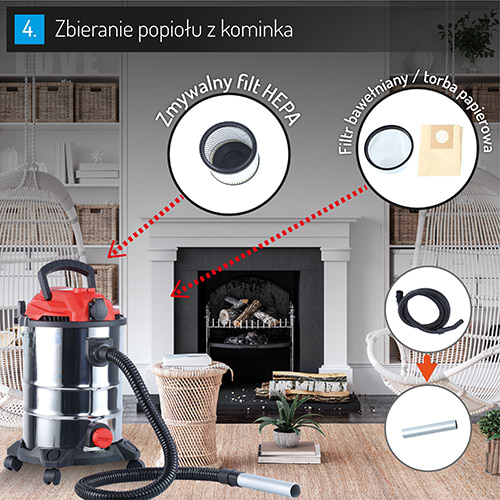 Фото - Пылесос моющий с мешком Camry CR 7045