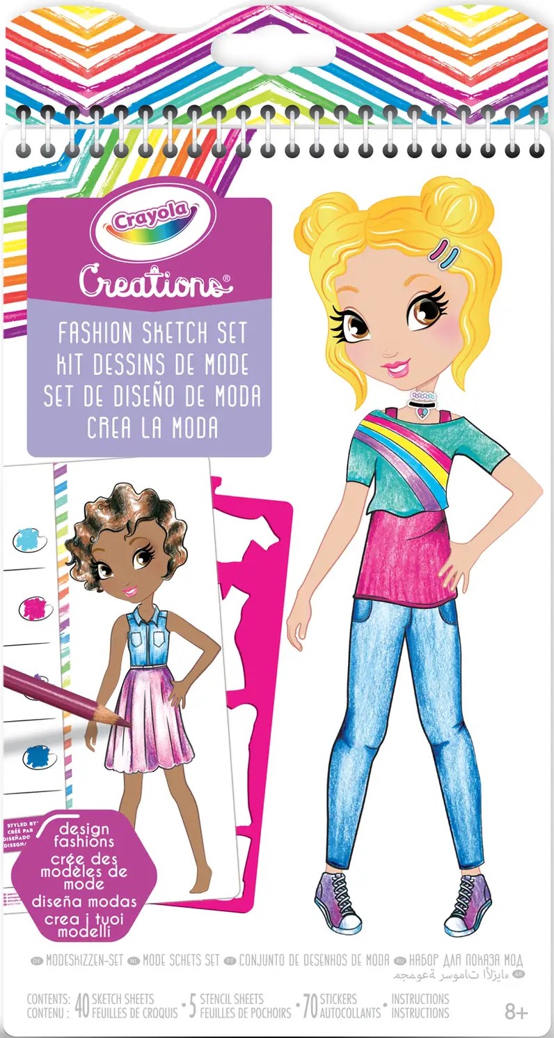 Набір для паперової творчості Crayola Creations Юний дизайнер (04-0476) - Фото 1