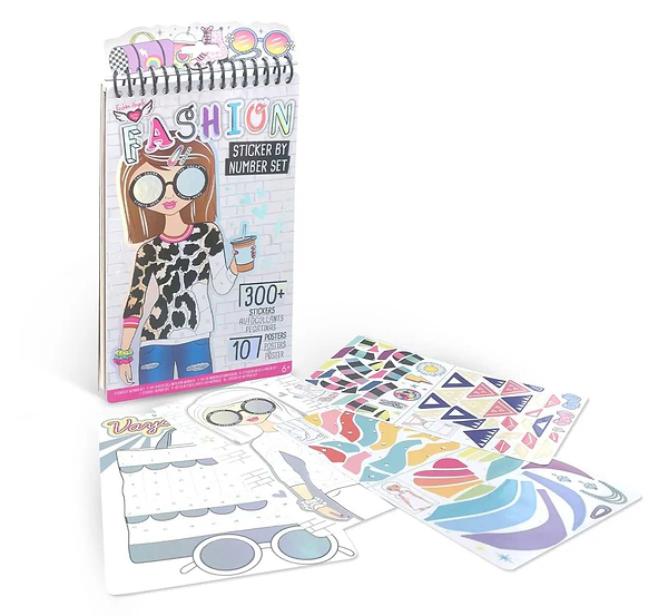 Фото - Набор для бумажного творчества Crayola Creations Набор постеров с наклейками по номерам, 10 стр. (26285)