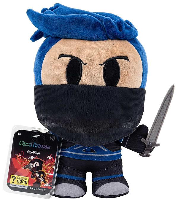 Фото - М'яка іграшка DevSeries Collector Plush Ninja Legends: Assassin (CRS0006)