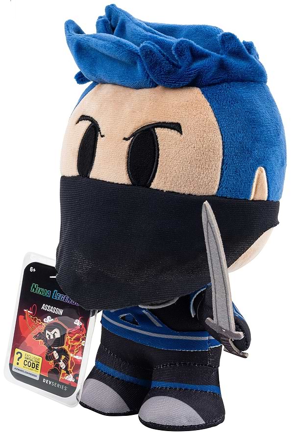 Фото - М'яка іграшка DevSeries Collector Plush Ninja Legends: Assassin (CRS0006)