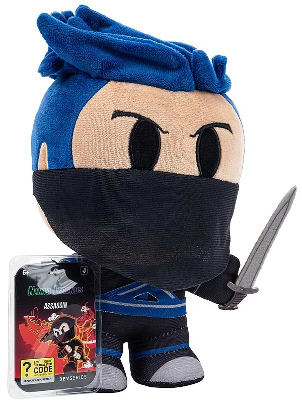 Фото - М'яка іграшка DevSeries Collector Plush Ninja Legends: Assassin (CRS0006)