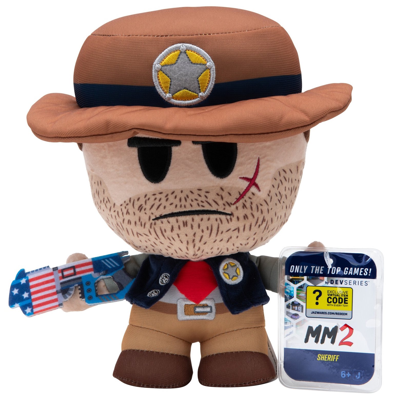 М'яка іграшка DevSeries Collector Plush Murder Mystery 2: Sheriff (CRS0010) - Фото 1
