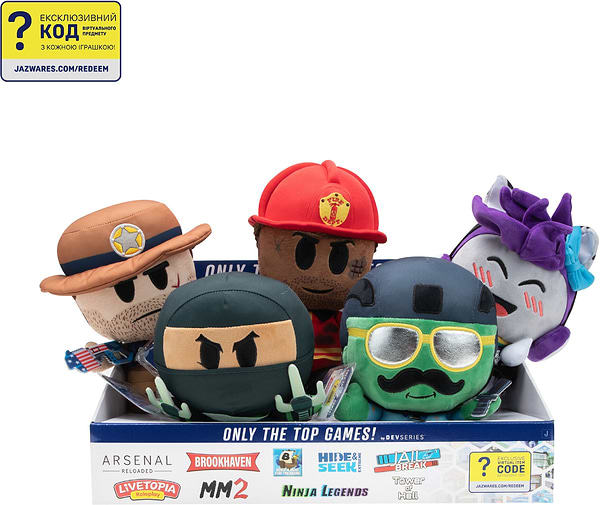 Фото - М'яка іграшка DevSeries Collector Plush Livetopia: Firefighter (CRS0014)