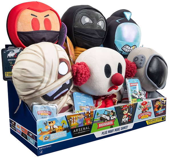 Фото - М'яка іграшка герой DevSeries Collector Plush Legends of Speed: Vortex Rider 20 см (CRS0102)
