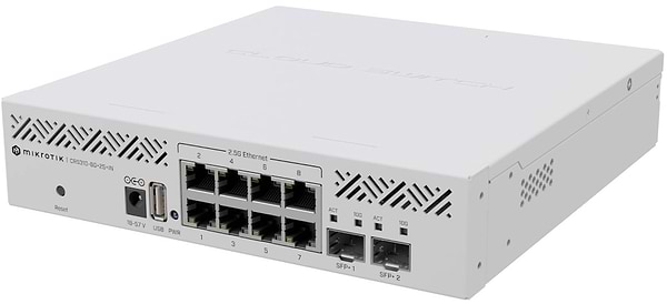 Фото - Коммутатор локальной сети (Switch) MikroTik CRS310-8G+2S+IN