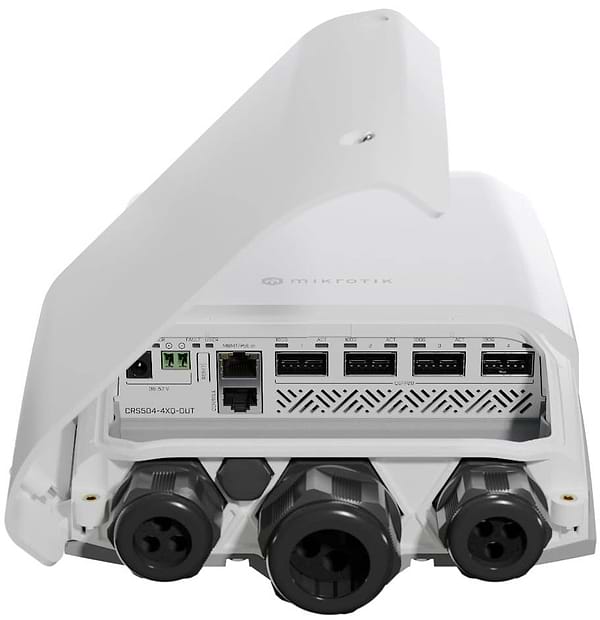 Фото - Коммутатор локальної мережі (Switch) MikroTik CRS504-4XQ-OUT