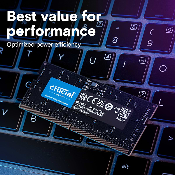 Фото - Память DDR Crucial Micron 48GB DDR5-5600 SO KIT2 (CT2K24G56C46S5)