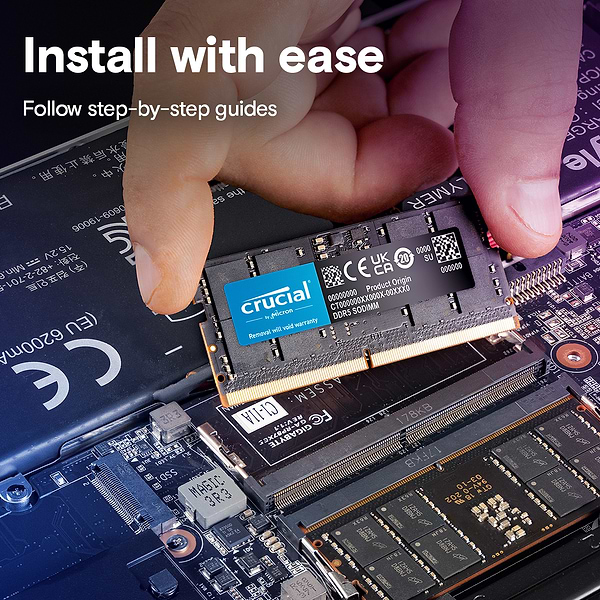 Фото - Память DDR Crucial Micron 48GB DDR5-5600 SO KIT2 (CT2K24G56C46S5)