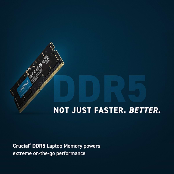 Фото - Память DDR Crucial Micron 32GB DDR5-4800 (CT32G48C40S5)