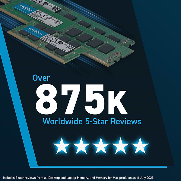 Фото - Память DDR Crucial Micron 32GB DDR5-4800 (CT32G48C40S5)