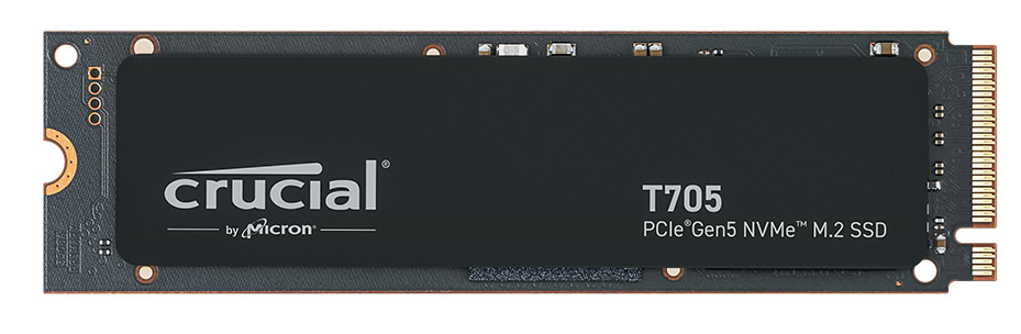SSD-накопичувач внутрішній Crucial Micron SSD T705 2TB PCie 5.0 NVMe (CT2000T705SSD3)