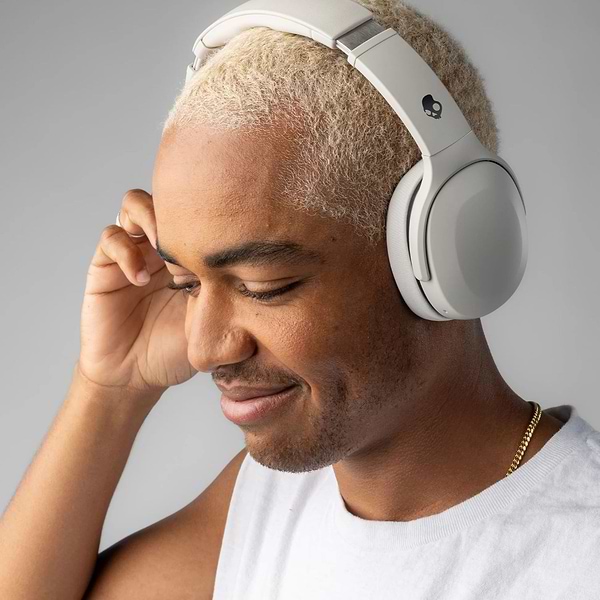Фото - Навушники повнорозмірні бездротові Skullcandy Crusher Active Wireless Concrete (S6EVW-T993)