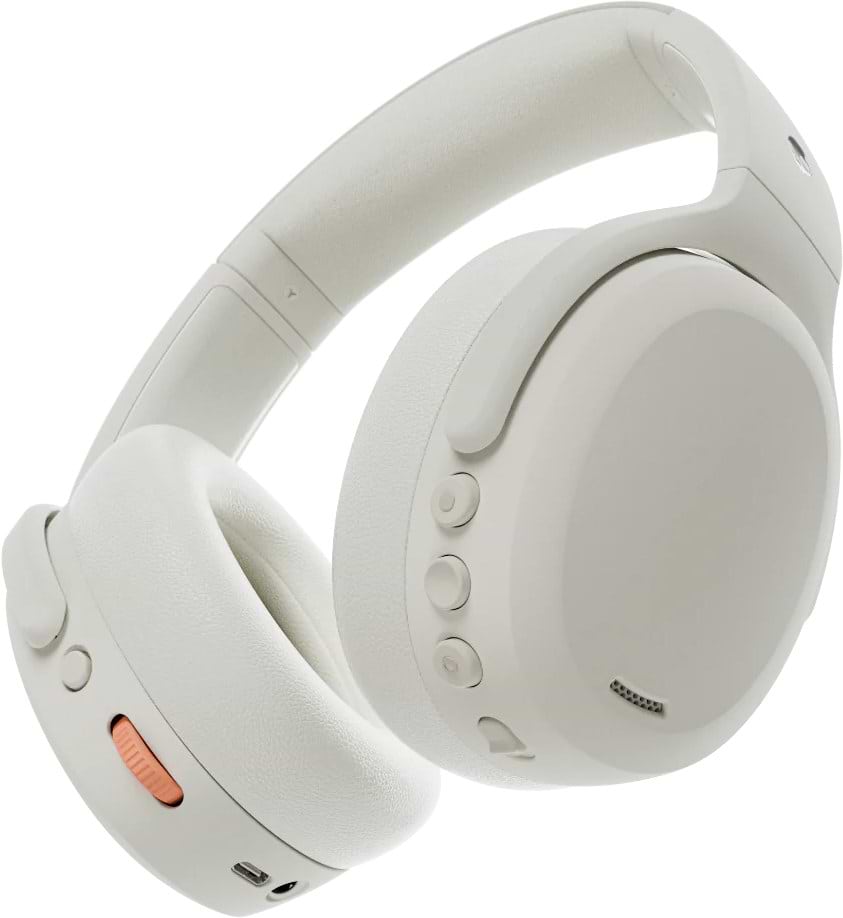 Наушники полноразмерные беспроводные Skullcandy BT Crusher ANC 2 Bone Orange Glow (S6CAW-S951) - Фото 1