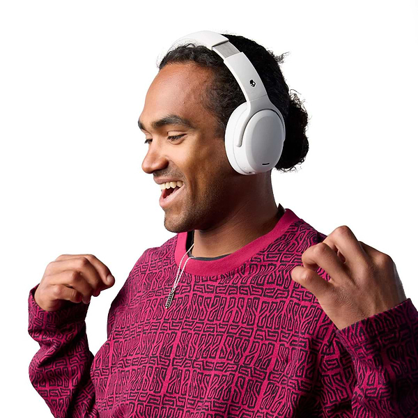 Фото - Наушники полноразмерные беспроводные Skullcandy BT Crusher ANC 2 Bone Orange Glow (S6CAW-S951)