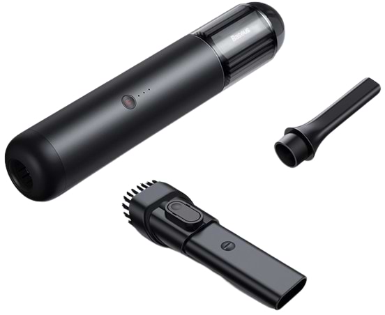 Фото - Пылесос ручной для автомобиля Baseus A3 Black (CRXCQA3-0A)