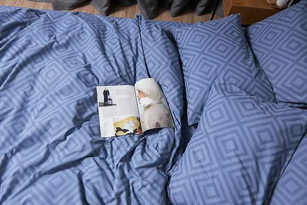 Фото - Комплект постільної білизни Moon&Star Бязь Gold Люкс Crystal 175х210 нав. 2х40х60 (MS-820004625)