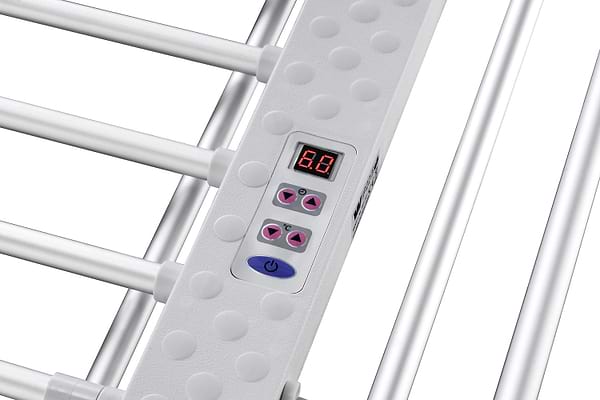 Фото - Сушарка для білизни Casa Si електрична алюмінієва E-Flex MAX (з темпер.контролем і таймером) AC 220 -240 v