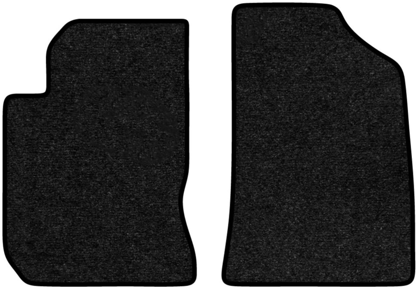 Килимки ворсові в салон авто EVAtech Standard для Chrysler PT Cruiser 2000-2010 1 покоління Htb USA чорний кант CS22388AG2VEB