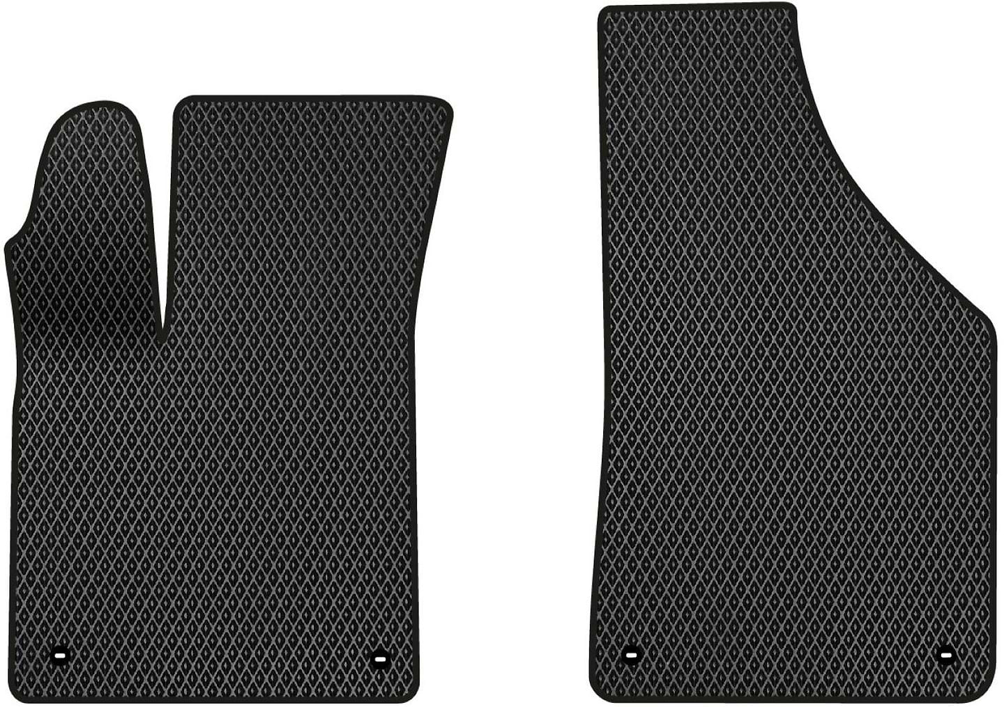 EVA килимки в салон авто передні EVAtech для 200 Chrysler 2014-2016 2 покоління Sedan USA CS42515AV2TL4RBB