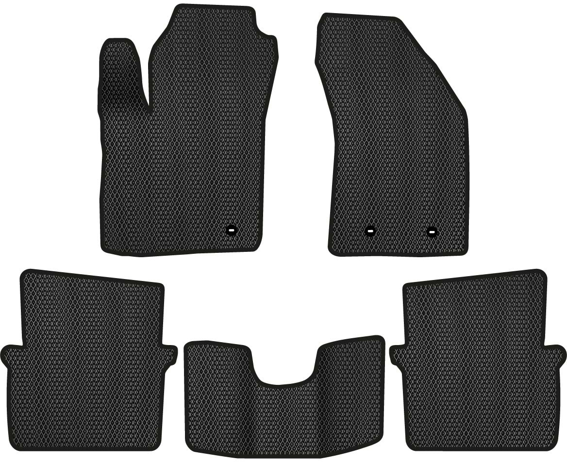 EVA коврики в салон авто EVAtech для 200 Chrysler 2010-2014 1 поколение Sedan USA (CS42855CV5TL3RBB)