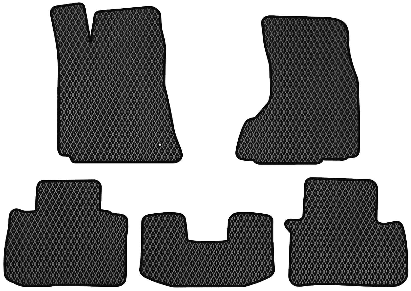 EVA коврики в салон авто EVAtech для 300 C AWD Chrysler 2004-2011 1 поколение Combi EU (CS51148C5LA1RBB)