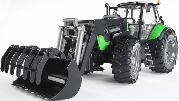 Фото - Наземна будівельна техніка BRUDER Трактор Deutz AgroTron X720 с погрузчиком М1:16 (03081) 