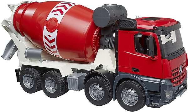 Фото - Наземная строительная техника BRUDER Бетоносмеситель MB Arocs (03655)