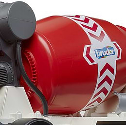 Фото - Наземная строительная техника BRUDER Бетоносмеситель MB Arocs (03655)