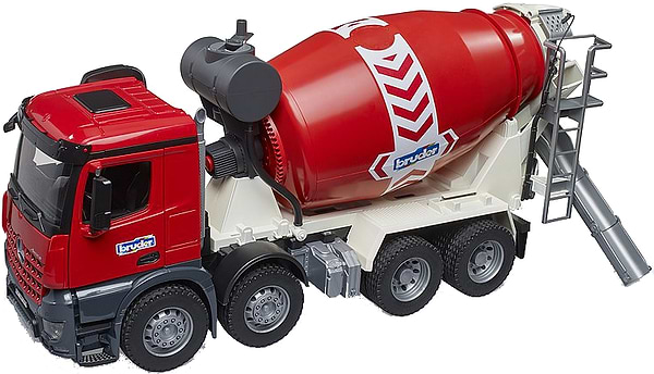 Фото - Наземная строительная техника BRUDER Бетоносмеситель MB Arocs (03655) Фото - Наземная строительная техника BRUDER Бетоносмеситель MB Arocs (03655)