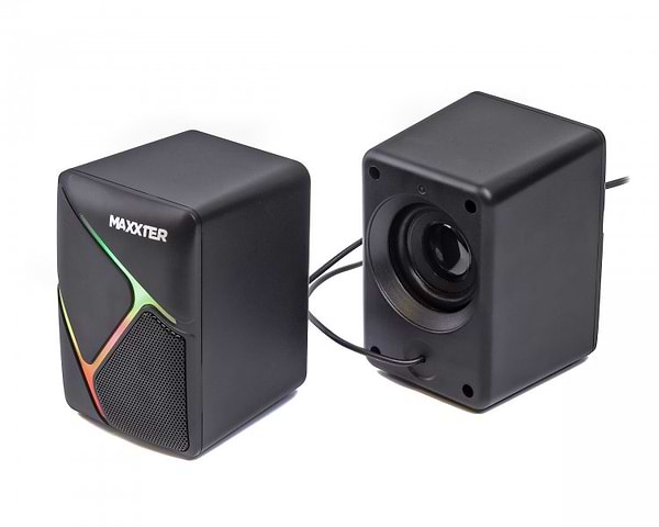 Фото - Комп'ютерна акустика компактна 2.0 Maxxter CSP-U004RGB