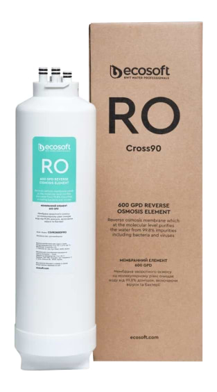 Фото - Картридж системи зворотного осмосу Ecosoft for Cross90 (CSVRO600DFRO)