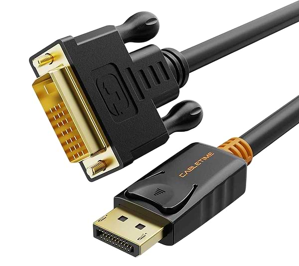 Фото - Кабель Cabletime DisplayPort - DVI (M/M) 1.8m (CD34K)