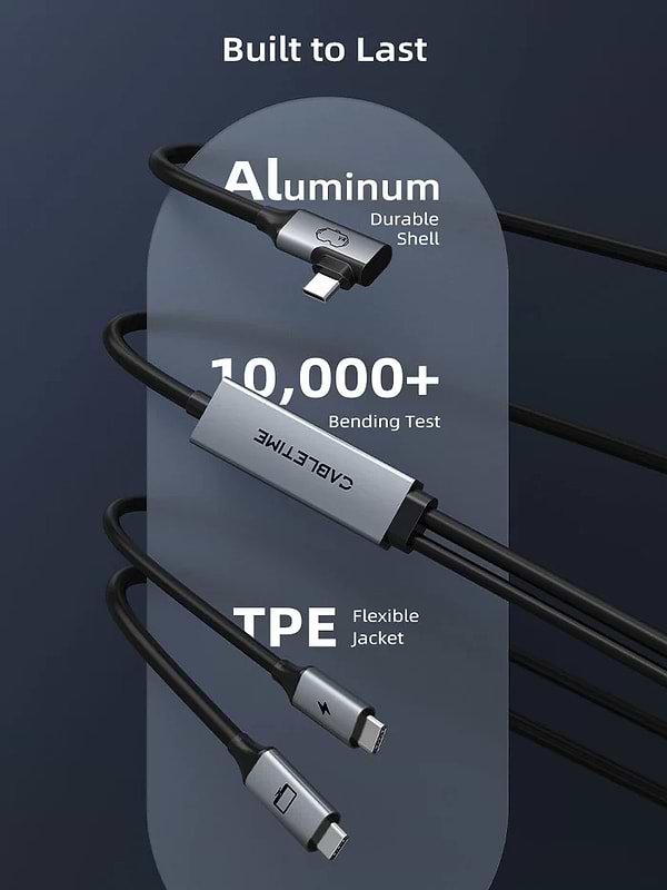 Фото - Кабель Cabletime USB3.0 VR PD 36W 5 м (CA44P)