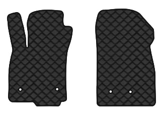 Коврики из экокожи в салон авто передние EVAtech ECO для Volt Chevrolet 2016-2019 2 поколение Liftback USA CT11154A2OU4BBB