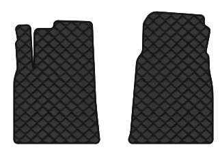 Коврики из экокожи в салон авто передние EVAtech ECO для Captiva (C140) 7 seats MT Restyling Chevrolet 2011-2018 1 поколение SUV EU CT1173A2BBB