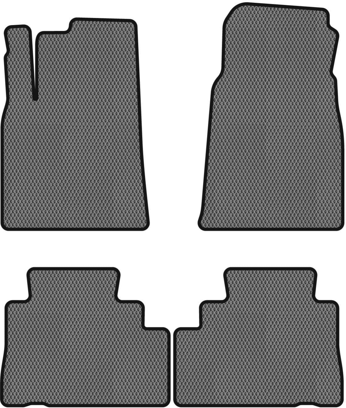 EVA коврики в салон авто EVAtech для Captiva (C140) 7 seats MT Restyling Chevrolet 2011-2018 1 поколение SUV EU CT1173PC4RGB