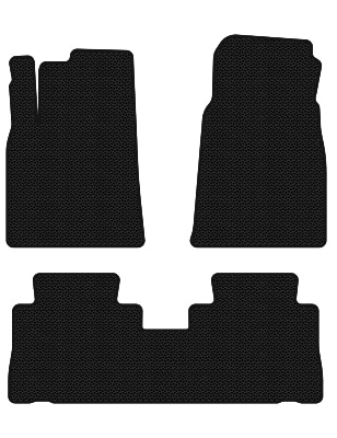 EVA коврики в салон авто EVAtech для Captiva (C140) 7 seats MT Restyling Chevrolet 2011-2018 1 поколение SUV EU CT1173Z3KBB