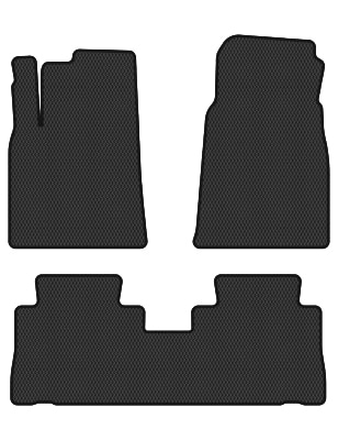 EVA коврики в салон авто EVAtech для Captiva (C140) 7 seats MT Restyling Chevrolet 2011-2018 1 поколение SUV EU CT1173Z3RBB