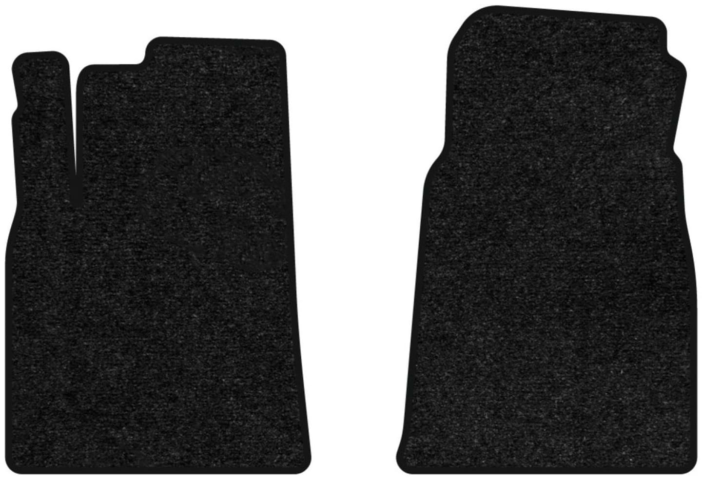 Коврики ворсовые в салон авто EVAtech Standard для Chevrolet Captiva (C140) 5 seats MT Restyling 2011-2018 1 поколение SUV EU черный кант CT1174A2VEB