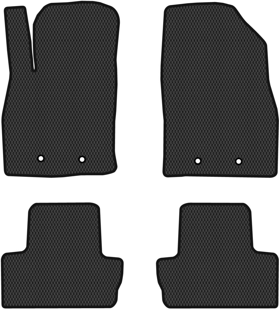 EVA коврики в салон авто EVAtech для Volt Chevrolet 2011-2015 1 поколение Liftback USA CT12832PV4OU4RBB