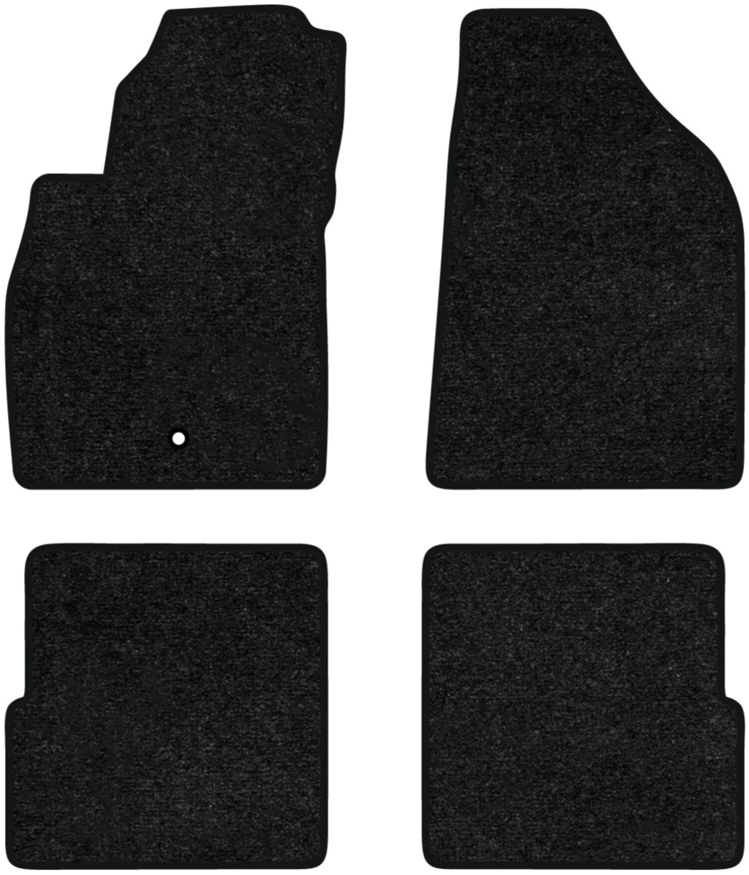 Килимки ворсові в салон авто EVAtech Standard для Chevrolet HHR 2005-2011 1 покоління SUV EU чорний кант CT21716PG4AV1VEB