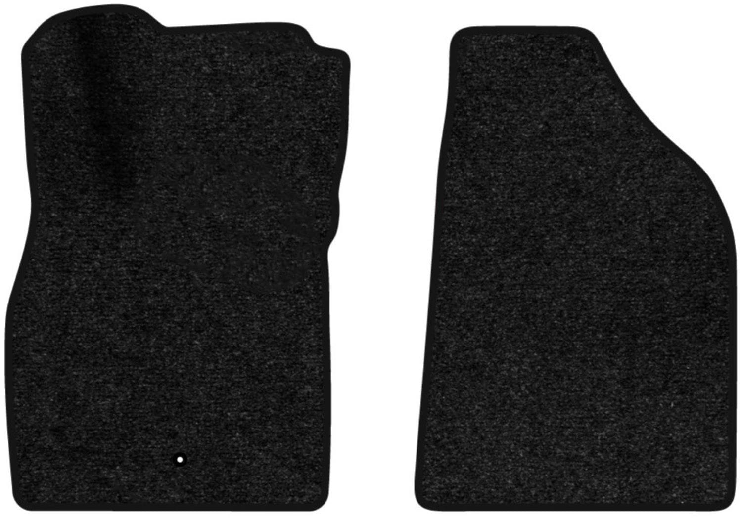 Коврики ворсовые в салон авто EVAtech Standard для Chevrolet HHR 2005-2011 1 поколение SUV EU черный кант CT23809AE2LA1VEB