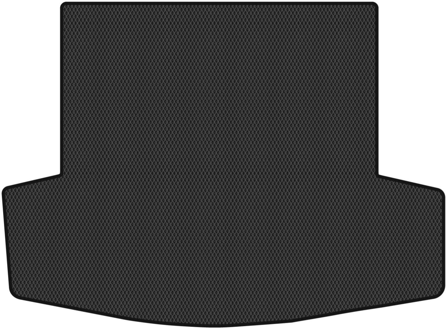 EVA коврик в багажник авто EVAtech для Captiva (C140) 7 seats AT Restyling Chevrolet 2011-2018 1 поколение SUV EU (CT3172B1RBB)